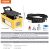image:imageVEVOR 10000PSI Air Hydraulic Pump 042 Gal Reservoir NPT 38 in Oil Outlet NPT 14 in Inlet Aluminum Shell Air Actuated Treadle Foot Pump for Automobile Repair Frame Machine amp Hydraulic PressYellow
