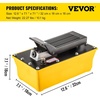 image:imageVEVOR 10000PSI Air Hydraulic Pump 061 Gal Reservoir NPT 38 In Oil Outlet NPT 14 In Inlet Plastic Air Hydraulic Pump with Remote Control Actuator for Automobile Frame Machine amp Hydraulic Press23 L hydraulic pump with 65 ft Hose a Gun