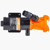 image:imageVEVOR 12V RV Macerator Pump 12GPM Portable RV Waste Pump Quick Release Sewage Pumps with Garden Hose amp Clamps 7ft Power Cord 10ft Lift Automatic Manual Crushing Function for Boat Camper MarineBlack