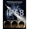 image:imageVEVOR 2026 Upgraded Sewer Camera with WiFi 984ft30m Drain Pipeline Camera IP68 Snake Plumbing Cameras with Light 12 LEDS Wireless WiFi Connectivity to PhoneTablet for Sewer Duct Pipe Inspection164ft50m