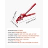 image:imageVEVOR 316 Brake Line Repair Kit 45 Single Brake Line Flaring Tool Kit 25FT CopperCoated Brake Line with 20 Fittings amp 2 Unions 3in1 Tube Bender 14 516 38 Tube Cutter Included31658