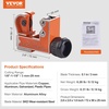 image:imageVEVOR 3PCS Tubing Cutter Set 3162 OD Copper Pipe Cutter 1878 OD Mini Tube Cutter and Deburring Tool Heavy Duty Pipe Cutter Set for Copper Aluminum Stainless Steel Plastic Pipes18118 Od