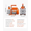 image:imageVEVOR 4 CFM AC Vacuum Pump and Gauge Set 13 HP Single Stage Rotary Vane HVAC Air Vacuum Pump AC Refrigerant Manifold Gauge Kit with Leak Detector Carry Bag for R134a R22 R410a Refrigerants35CFM R410A R134A Compatible