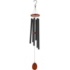 image:imageVEVOR 50 Deep Tone Wind Chimes for Outside  Large Memorial Wind Chimes Sympathy Gifts for Loss of Loved One Mother Father Outdoor Decor for Garden Patio Yard Soothing Melodic TonesBlack