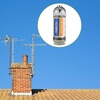 image:imageVEVOR 512 Hertz Sonde Flushable Remote Transmitter for Underground Pipe Location Waterproof Wireless Endoscope with 2 Connectors