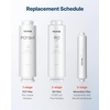 image:imageVEVOR Alkaline Water Filter Universal Remineralization Filter pH Balance and Restore Essential Minerals Replace Inline Mineral Filter Fit for Undersink RO System Water Purifier 14 QuickConnect