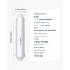 image:imageVEVOR Alkaline Water Filter Universal Remineralization Filter pH Balance and Restore Essential Minerals Replace Inline Mineral Filter Fit for Undersink RO System Water Purifier 14 QuickConnect