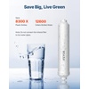 image:imageVEVOR Alkaline Water Filter Universal Remineralization Filter pH Balance and Restore Essential Minerals Replace Inline Mineral Filter Fit for Undersink RO System Water Purifier 14 QuickConnect