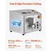 image:imageVEVOR Automatic HeatShrink Tube Cutter Auto Pipe Cutting Machine with 1mm20mm Cutting Diameter 01mm999999mm Cutting Length and LCD Dispaly Ideal for PVC PE Tube Silicone Tube Soft Water Pipe
