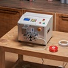image:imageVEVOR Automatic HeatShrink Tube Cutter Auto Pipe Cutting Machine with 1mm20mm Cutting Diameter 01mm999999mm Cutting Length and LCD Dispaly Ideal for PVC PE Tube Silicone Tube Soft Water Pipe