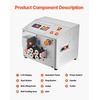image:imageVEVOR Automatic HeatShrink Tube Cutter Auto Pipe Cutting Machine with 1mm20mm Cutting Diameter 01mm999999mm Cutting Length and LCD Dispaly Ideal for PVC PE Tube Silicone Tube Soft Water Pipe