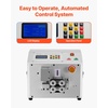 image:imageVEVOR Automatic HeatShrink Tube Cutter Auto Pipe Cutting Machine with 1mm20mm Cutting Diameter 01mm999999mm Cutting Length and LCD Dispaly Ideal for PVC PE Tube Silicone Tube Soft Water Pipe