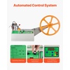 image:imageVEVOR Automatic Webbing Cutting Machine Hot and Cold Ribbon Cutting Machine with Adjustable Temperature and LCD Display Auto Zipper Tapes Cutter for Nylon Webbing Elastic Bands Shoelaces