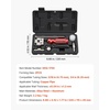 image:imageVEVOR Brake Line Flaring Tool Kit 45 Single amp Double Flare Tool for 316 14 Copper Tubing  with 2 Forming Dies Deburring Tool amp Toolbox for Automotive Brake Hydraulic Line Repair