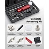 image:imageVEVOR Brake Line Flaring Tool Kit 45 Single amp Double Flare Tool for 316 14 Copper Tubing  with 2 Forming Dies Deburring Tool amp Toolbox for Automotive Brake Hydraulic Line Repair