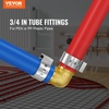 image:imageVEVOR Brass Pipe Fittings ClampstyleStraightThrough12 50PCSElbow