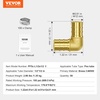 image:imageVEVOR Brass Pipe Fittings ClampstyleStraightThrough12 50PCSElbow