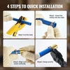 image:imageVEVOR Brass Pipe Fittings ClampstyleStraightThrough12 50PCSStraightThrough