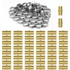 image:imageVEVOR Brass Pipe Fittings ClampstyleStraightThrough12 50PCSStraightThrough