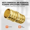 image:imageVEVOR Brass Pipe Fittings ClampstyleStraightThrough12 50PCSStraightThrough
