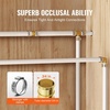 image:imageVEVOR Brass Pipe Fittings ClampstyleStraightThrough12 50PCSStraightThrough