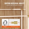 image:imageVEVOR Brass Pipe Fittings ClampstyleStraightThrough12 50PCSStraightThrough