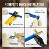 image:imageVEVOR Brass Pipe Fittings ClampstyleStraightThrough12 50PCSTee