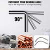 image:imageVEVOR Copper Pipe Bender 7 Colorful Dies 1478 inch 90 Degrees Forward and Reverse Bending 622 mm for Copper amp Aluminum Tubes with Reverse Bend AttachmentOrange