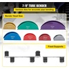 image:imageVEVOR Copper Pipe Bender 7 Colorful Dies 1478 inch 90 Degrees Forward and Reverse Bending 622 mm for Copper amp Aluminum Tubes with Reverse Bend AttachmentBlack