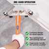 image:imageVEVOR Copper Pipe Bender 7 Colorful Dies 1478 inch 90 Degrees Forward and Reverse Bending 622 mm for Copper amp Aluminum Tubes with Reverse Bend AttachmentOrange