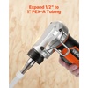 image:imageVEVOR Cordless Tube Expander 20V Max Electric Tubing Expansion Tool for 12 34 1 PEXA Pipes 22000RPM Pipe Expander with 3 Expanding Head 2pcs 2AH Battery Fast Charger amp Carrying Case  22000RPM Electric Tubing Expansion Tool with 3 Expanding Head 2pcs 2AH Battery Fast Charger amp Carrying Case