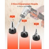 image:imageVEVOR Cordless Tube Expander 20V Max Electric Tubing Expansion Tool for 12 34 1 PEXA Pipes 22000RPM Pipe Expander with 3 Expanding Head 2pcs 2AH Battery Fast Charger amp Carrying Case  22000RPM Electric Tubing Expansion Tool with 3 Expanding Head 2pcs 2AH Battery Fast Charger amp Carrying Case