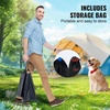 image:imageVEVOR Dog Agility Course Backyard Set 13pcs Agility Training Equipment for Dogs 2 Tunnels with SandbagsAdjustable HurdlesWeave PolesJump RingPause Box Puppy Obstacle Course Kit with Storage Bag6 Pcs Cones Kit