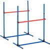 image:imageVEVOR Dog Agility Course Backyard Set 13pcs Agility Training Equipment for Dogs 2 Tunnels with SandbagsAdjustable HurdlesWeave PolesJump RingPause Box Puppy Obstacle Course Kit with Storage Bag4 Pcs Dog Hurdles