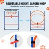 image:imageVEVOR Dog Agility Course Backyard Set 13pcs Agility Training Equipment for Dogs 2 Tunnels with SandbagsAdjustable HurdlesWeave PolesJump RingPause Box Puppy Obstacle Course Kit with Storage Bag4 Pcs Dog Hurdles
