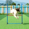 image:imageVEVOR Dog Agility Course Backyard Set 13pcs Agility Training Equipment for Dogs 2 Tunnels with SandbagsAdjustable HurdlesWeave PolesJump RingPause Box Puppy Obstacle Course Kit with Storage Bag6 Pcs Set