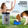 image:imageVEVOR Dog Agility Course Backyard Set 13pcs Agility Training Equipment for Dogs 2 Tunnels with SandbagsAdjustable HurdlesWeave PolesJump RingPause Box Puppy Obstacle Course Kit with Storage Bag8 Pcs Set