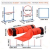 image:imageVEVOR Dog Agility Course Backyard Set 13pcs Agility Training Equipment for Dogs 2 Tunnels with SandbagsAdjustable HurdlesWeave PolesJump RingPause Box Puppy Obstacle Course Kit with Storage Bag13 Pcs Upgraded Set