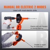 image:imageVEVOR Drain Auger 25Ft Plumbing Snake Auto Feed Plumbers Snake with Drill Attachment Pipe Snake Drain Clog Remover for Kitchen Bathroom Shower Sink with Protective Hose and GlovesManualFeed