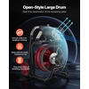 image:imageVEVOR Drain Cleaner Machine 75 FT x 12 Inch Sewer Snake Auger Manual Feed  Efficient Clog Clearing for 2 to 6 Pipes Solid Core Steel Cable with 4 Cutters amp Airactivated Foot Switch100 FT x 38