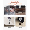 image:imageVEVOR Drain Cleaner Machine 75FT x 12Inch Auto Feed Sewer Snake Auger with 4 Cutter amp Airactivated Foot Switch for 2 to 4 Pipes Orange Black