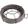 image:imageVEVOR Drain Cleaning Cable 100 ft x 12 inch Solid Core Cable Sewer Cable Drain Auger Cable Cleaner Snake Clog Pipe Drain Cleaning Cable WFour Shapes of Cutters100Ft x 12Inch