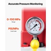image:imageVEVOR Electric Hydraulic Pump 750W 10000 PSI 120V Single Acting Electric Driven Hydraulic Pump Power Pack Unit with Solenoid Valve 053 Gallon  2L for Punching Bending Single Acting Cylinders