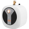 image:imageVEVOR Electric MiniTank Water Heater 25Gallon Tank 1440W Hot Water Boiler Storage Safety Temperature Pressure Valve Easy Install for Kichen Bathroom Restaurant Shelf Wall Floor Mounted4gal Upgraded Panel