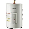 image:imageVEVOR Electric Tank Water Heater 6 Gallon 1600W PointofUse Hot Water Heater with LED Display Knob Control Top Outlet 120V Storage Design with TampP Valve for Studio Apartments RVs Gray12 Gal