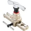 image:imageVEVOR Flaring Tool HVAC 45 Eccentric Single Flaring Tool for 316  34 Copper Aluminum Tubes Copper Pipe Flare Tool Kit for Refrigeration Air Conditioner Repair  Toolbox IncludedSAE  Metric Sizes