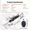 image:imageVEVOR Hydraulic Outboard Steering Kit 300HP Marine Boat Hydraulic Steering System with Helm Pump TwoWay Lock Cylinder and 26 Feet Hydraulic Steering Hose for Single Station SingleEngine Boats