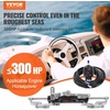 image:imageVEVOR Hydraulic Outboard Steering Kit 300HP Marine Boat Hydraulic Steering System with Helm Pump TwoWay Lock Cylinder and 26 Feet Hydraulic Steering Hose for Single Station SingleEngine Boats