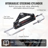 image:imageVEVOR Hydraulic Outboard Steering Kit 90HP Marine Boat Hydraulic Steering System with Helm Pump TwoWay Lock Cylinder and 24 Feet Hydraulic Steering Hose for Single Station SingleEngine Boats150 Hp 20 Ft Hose