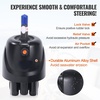 image:imageVEVOR Hydraulic Outboard Steering Kit 90HP Marine Boat Hydraulic Steering System with Helm Pump TwoWay Lock Cylinder and 24 Feet Hydraulic Steering Hose for Single Station SingleEngine Boats150 Hp 20 Ft Hose